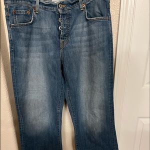 Lucky brand crop east rider, excellent condition. Size 14/32